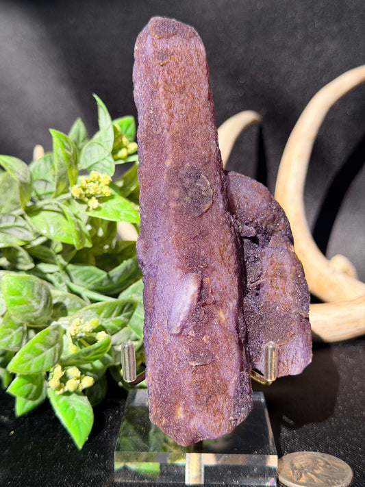 Fluorite coated Quartz G | Inner Mongolia