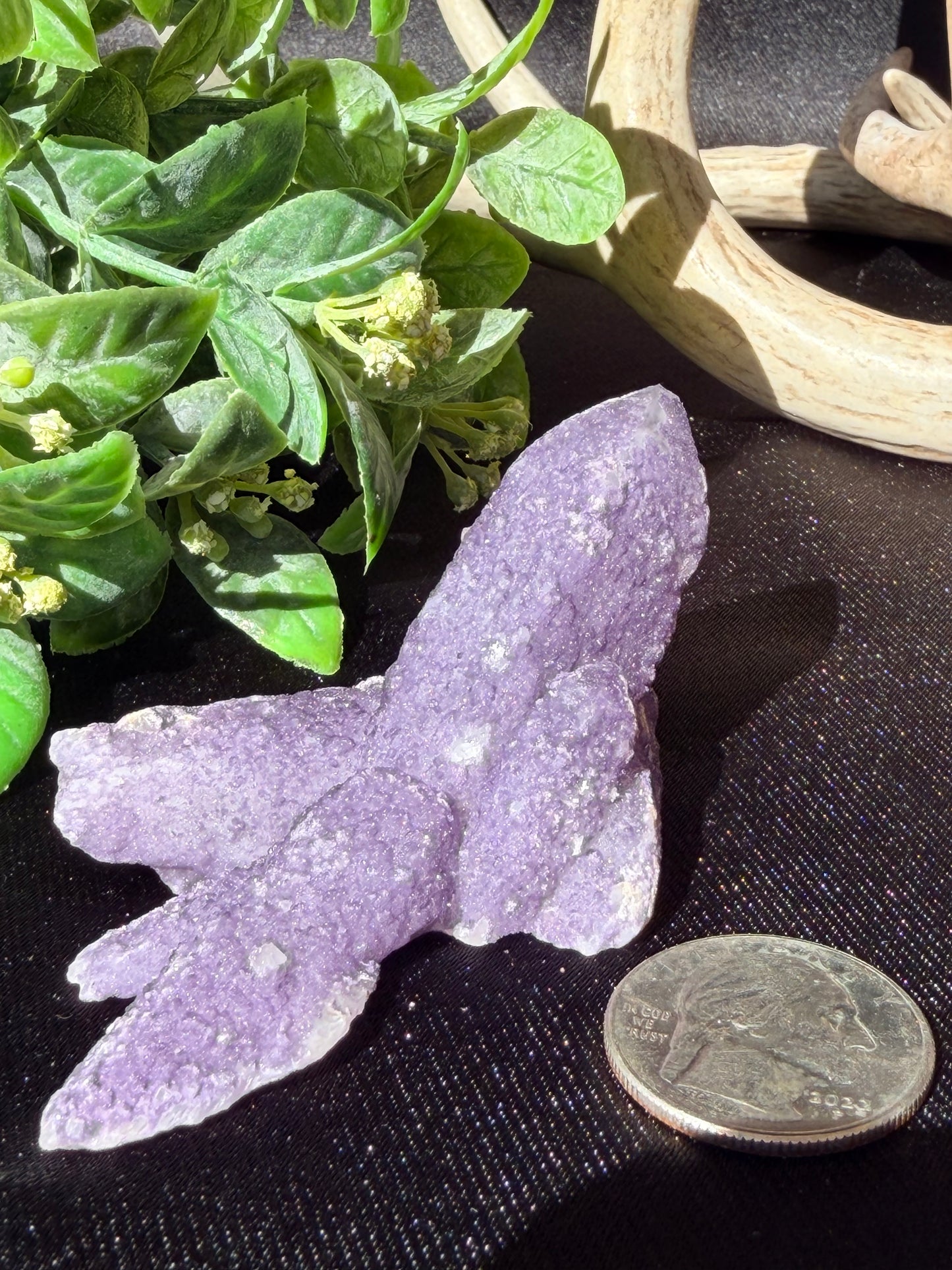 Fluorite coated Quartz K | Inner Mongolia
