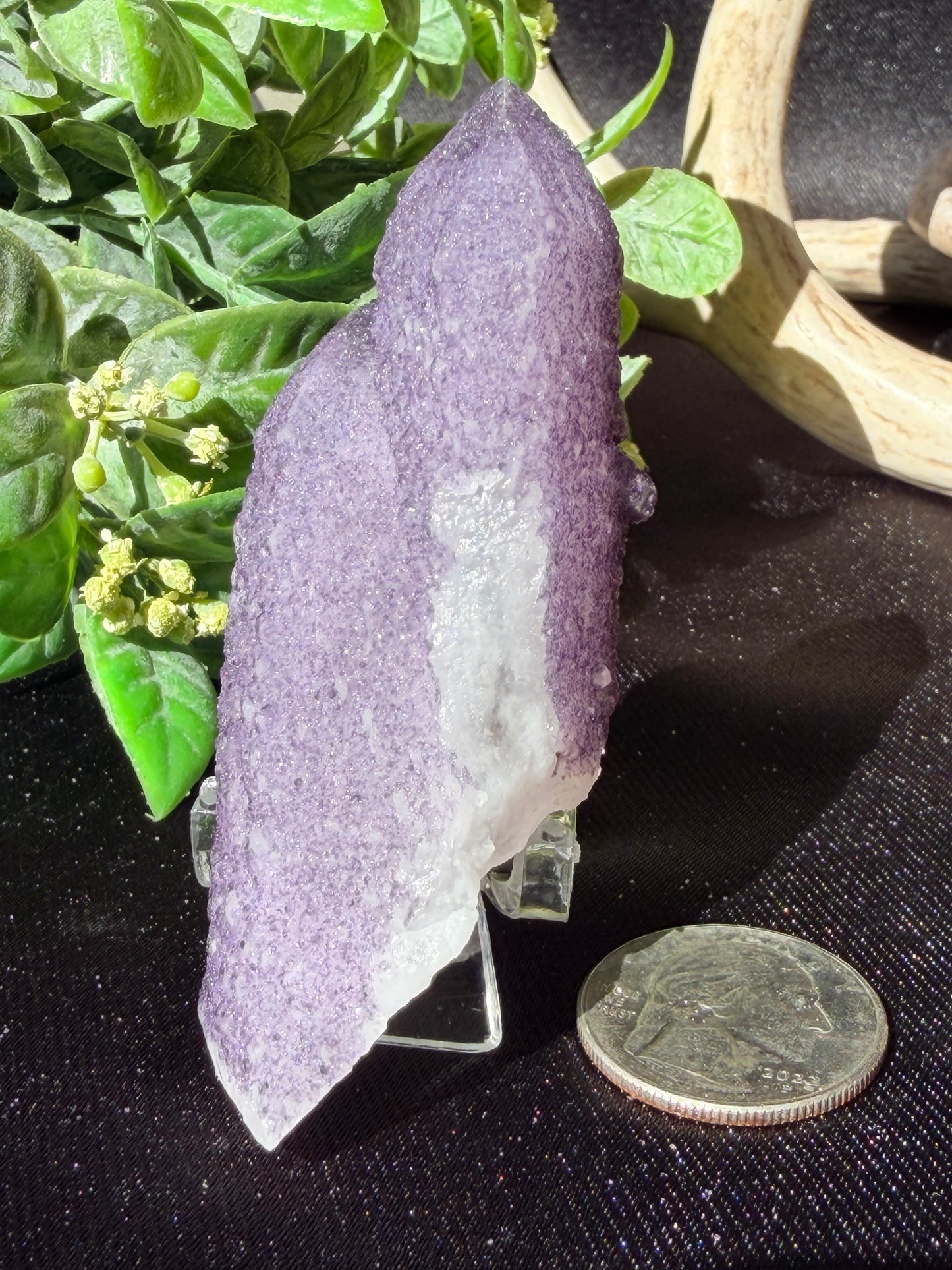 Fluorite coated Quartz L | Inner Mongolia