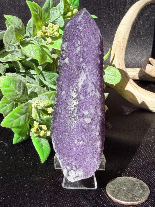 Fluorite coated Quartz GG | Inner Mongolia
