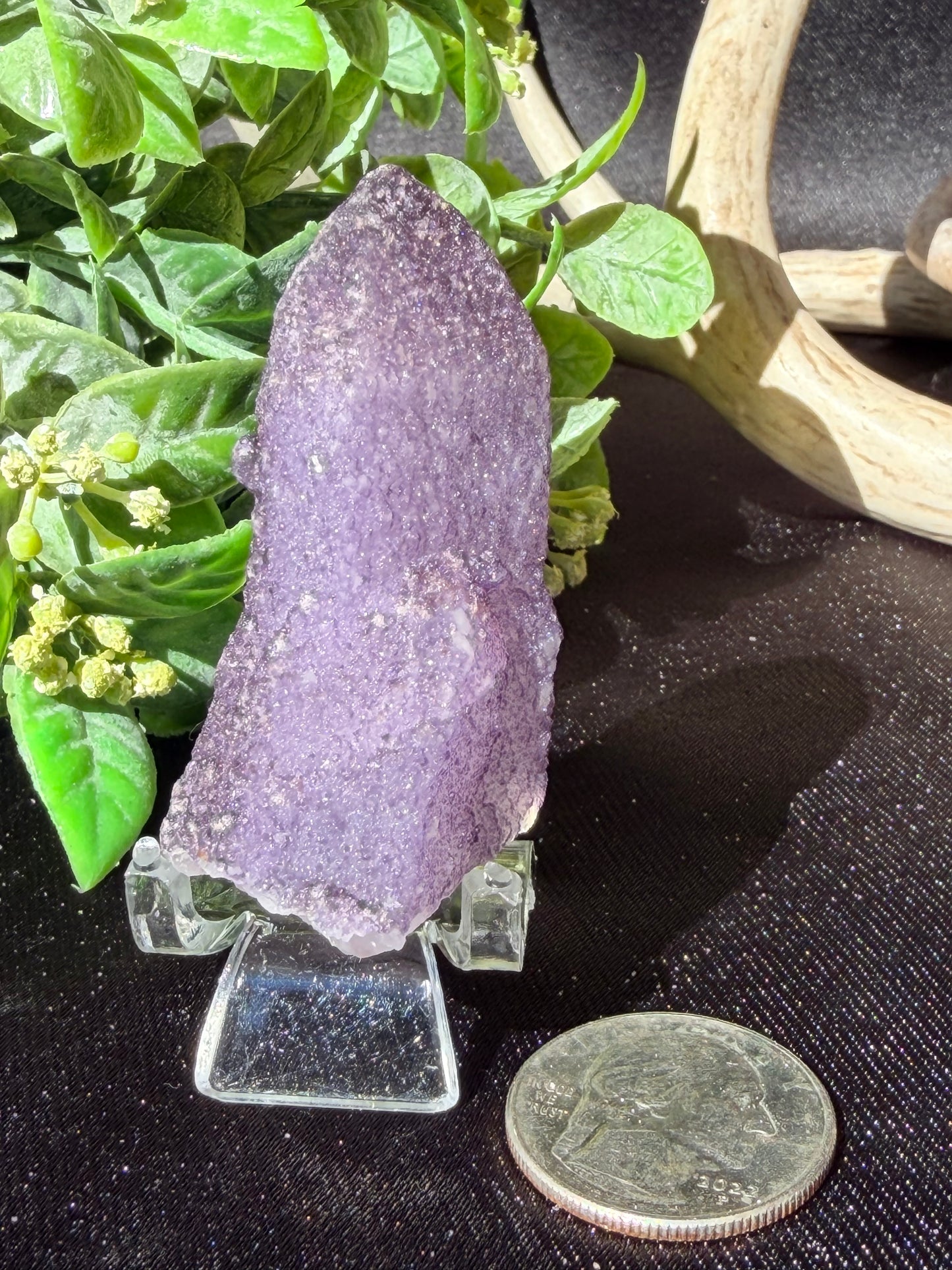 Fluorite coated Quartz CC | Inner Mongolia