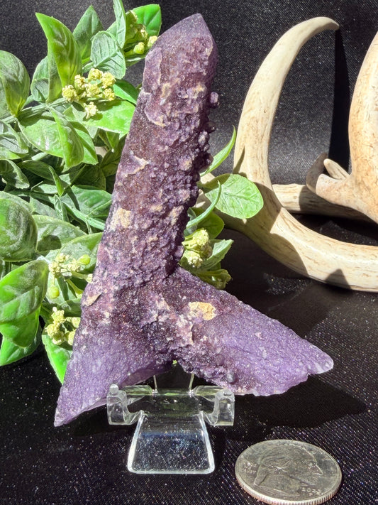 Fluorite coated Quartz F | Inner Mongolia