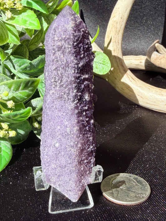 Fluorite coated Quartz R | Inner Mongolia