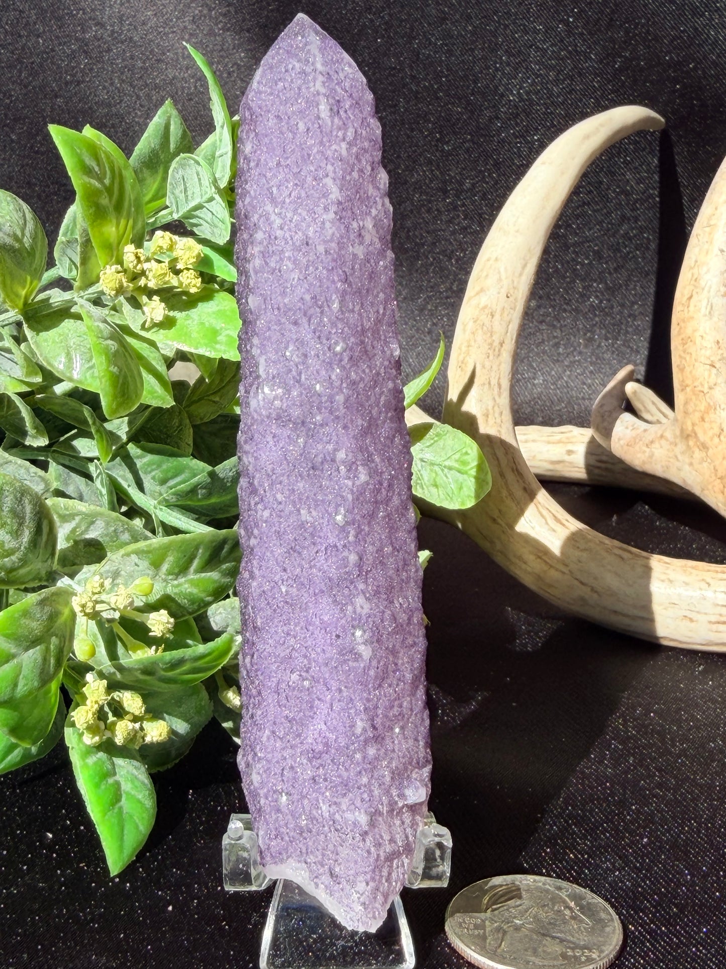Fluorite coated Quartz P | Inner Mongolia