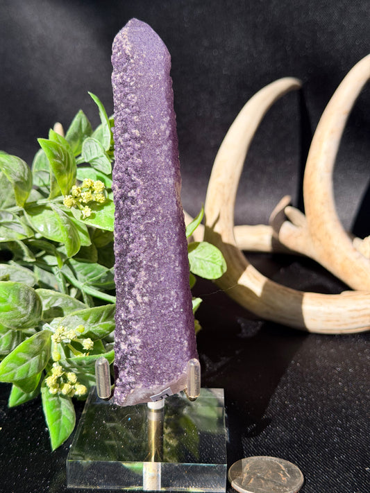 Fluorite coated Quartz HH | Inner Mongolia