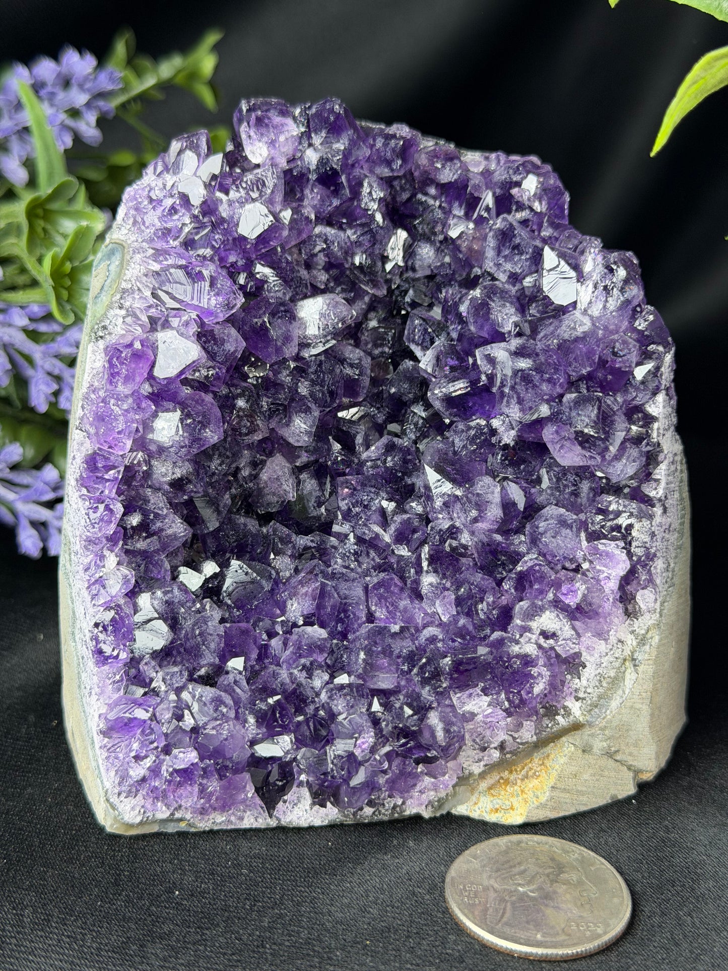 Uruguayan Amethyst Cut Base BB