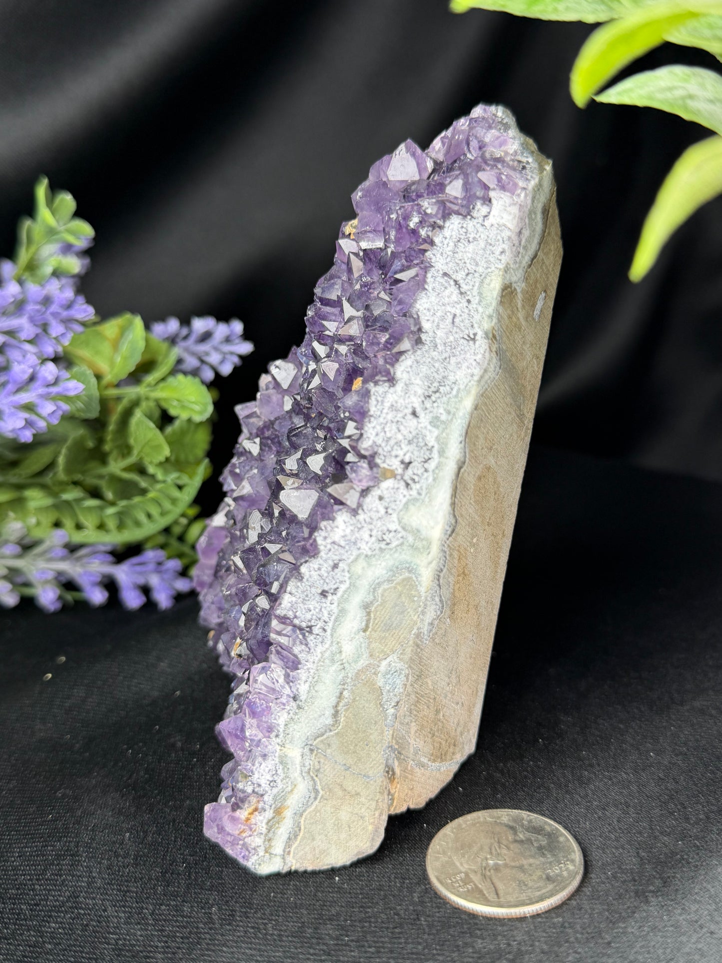 Uruguayan Amethyst Cut Base Z