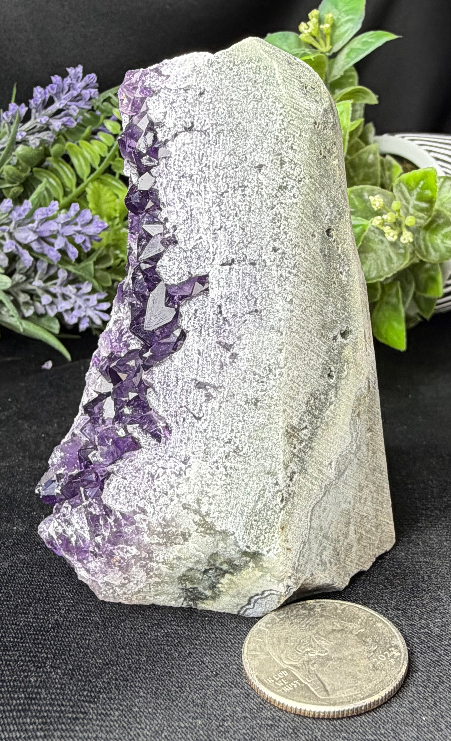 Uruguayan Amethyst Cut Base K