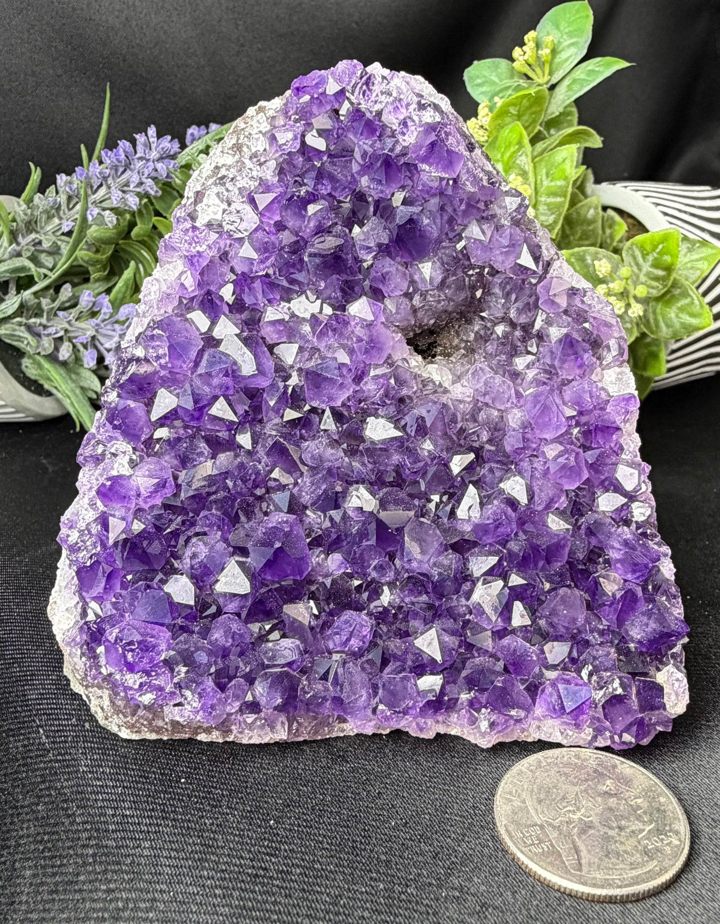 Uruguayan Amethyst Cut Base J