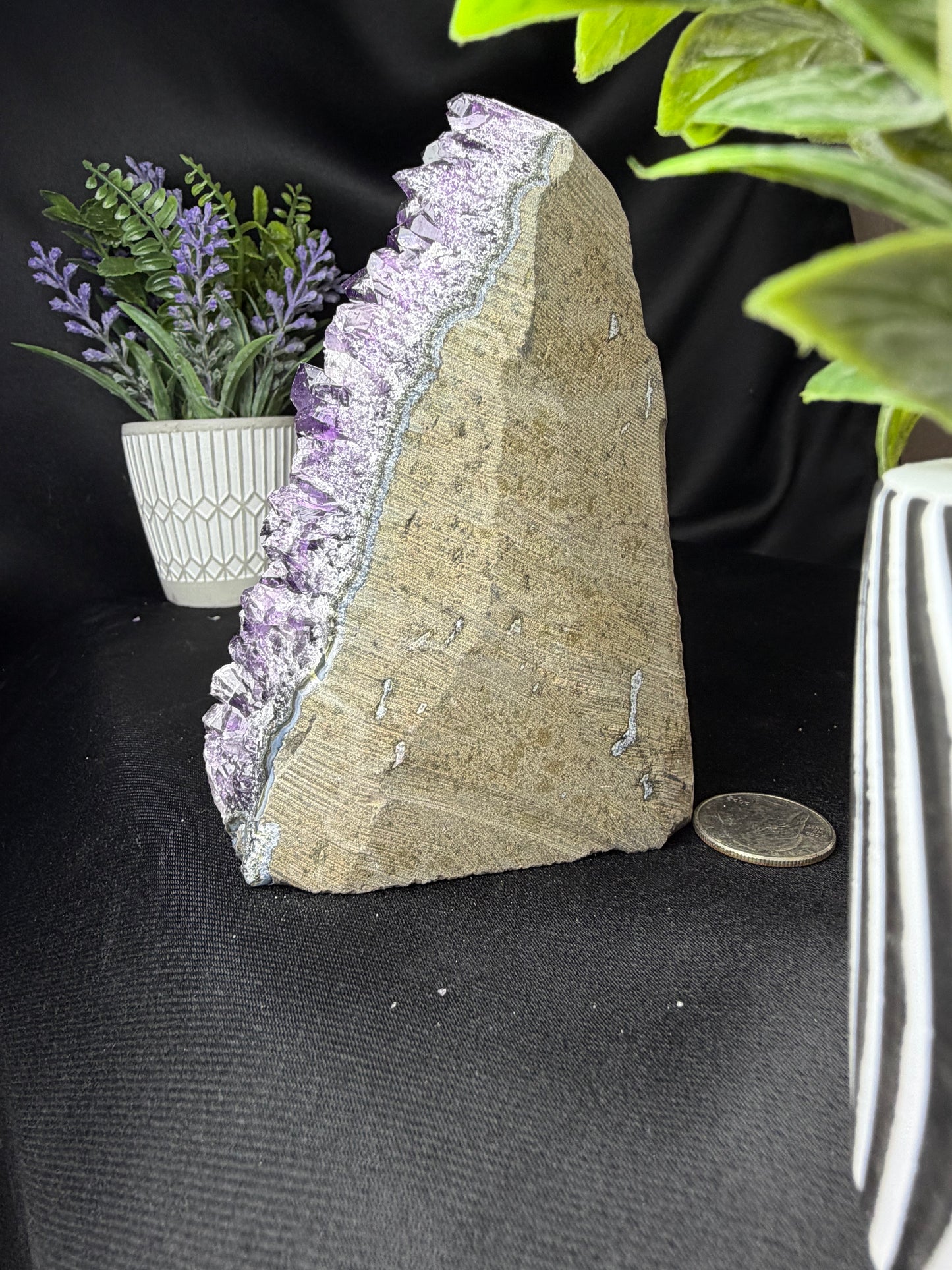 Uruguayan Amethyst Cut Base B