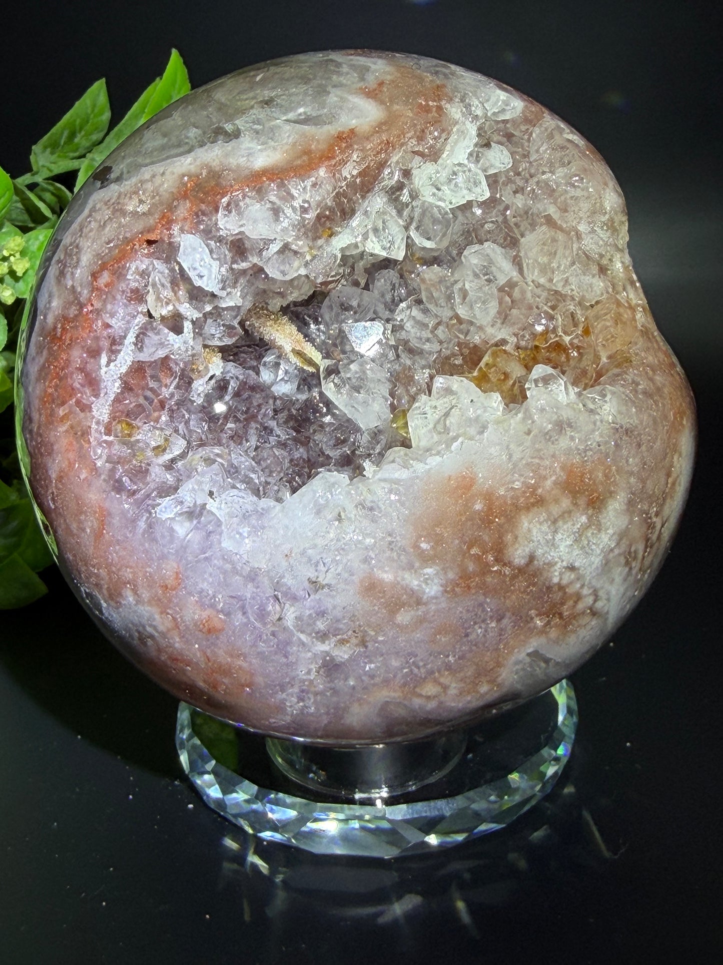 Pink Amethyst Sphere